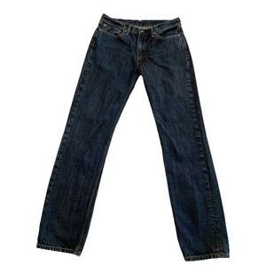 Levi's 514 Jeans Men's W32/L34 Straight Regular Fit Blue Denim Jeans Zip Fly